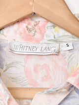 花柄 半袖シャツ