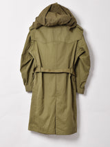 スペイン軍 フード付き トレンチコート