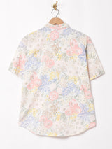 花柄 半袖シャツ
