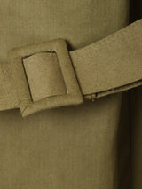 スペイン軍 フード付き トレンチコート