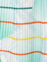 ベルト付き 長袖ボウタイワンピース