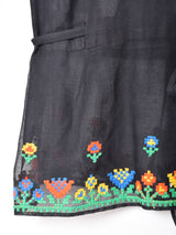 刺繍 カシュクール長袖トップス