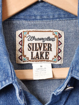 べスト付き 長袖デニムシャツ