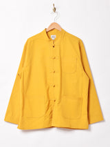 【3色展開】Backers コットンリネン チャイナボタンジャケット