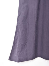 後染め カットワーク刺繍 ノースリーブナイティドレス