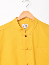 【3色展開】Backers コットンリネン チャイナボタンジャケット