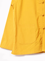 【3色展開】Backers コットンリネン チャイナボタンジャケット