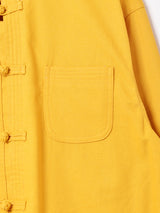 【3色展開】Backers コットンリネン チャイナボタンジャケット