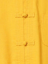 【3色展開】Backers コットンリネン チャイナボタンジャケット