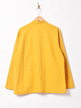 【3色展開】Backers コットンリネン チャイナボタンジャケット