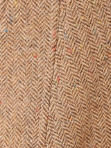 へリンボーン ネップ ダブルボタンベスト