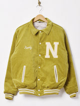 【3色展開】Backers コーデュロイ スタジアムジャケット