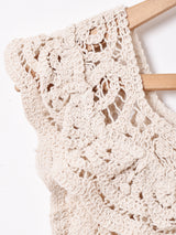 Meridianクロシェ フリルトップス