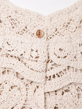 Meridianクロシェ フリルトップス