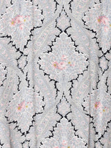 アメリカ製 ベルト付き ドルマンスリーブ五分袖ワンピース