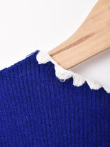 2ボタン ニットベスト