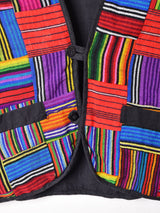 アメリカ製 パッチワーク メキシカンベスト