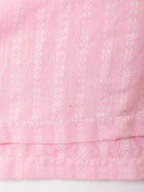 70's  アメリカ製 織り柄 ストライプ 半袖シャツ