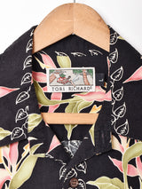 花柄 半袖シャツ