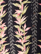 花柄 半袖シャツ