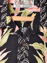 花柄 半袖シャツ