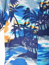 総柄 半袖シャツ