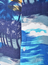 総柄 半袖シャツ