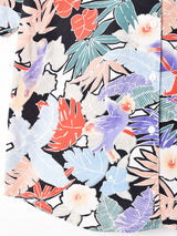 総柄 半袖オープンカラーシャツ