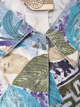 花柄 半袖シャツ