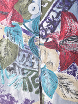 花柄 半袖シャツ