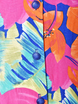 花柄 半袖シャツ