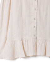 【2色展開】Emerald Motel スタンドカラー 長袖 ペプラムブラウス