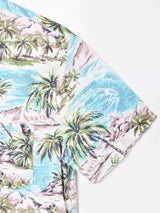 総柄 半袖シャツ