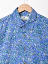 L.L.Bean 総柄 半袖シャツ