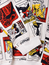 【3色展開】Emerald Motel プルオーバー 総柄 長袖トップス