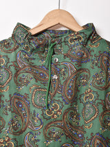 【3色展開】Emerald Motel プルオーバー 総柄 長袖トップス