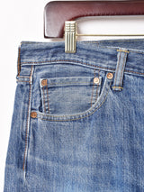 リメイク バングラディッシュ製 Levi's 501 ダメージデニムパンツ W35