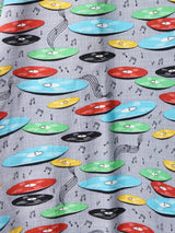 【3色展開】Emerald Motel プルオーバー 総柄 長袖トップス