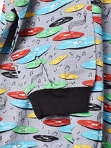 【3色展開】Emerald Motel プルオーバー 総柄 長袖トップス