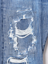 リメイク バングラディッシュ製 Levi's 501 ダメージデニムパンツ W35