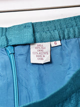 織り柄 シルクタイトスカート