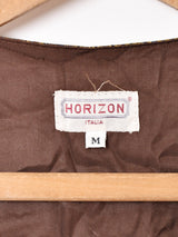 ペイズリー柄 ジャガード織りベスト