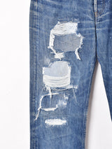 リメイク スペイン製 Levi's 501 ダメージデニムパンツ W33