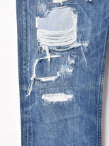 リメイク スペイン製 Levi's 501 ダメージデニムパンツ W33