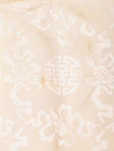 チャイナ 長袖マキシワンピース