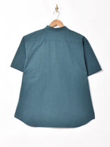 【3色展開】Backers スタンドカラー 半袖シャツ