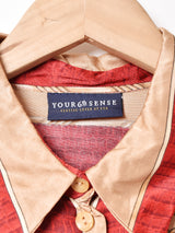 スカーフデザイン 長袖シャツ