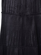 【2色展開】Meridian ベロア プリーツスカート