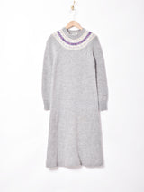 ニットワンピース