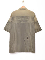 総柄 半袖シャツ